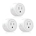 Smart Plug TanTan Mini Smart Socket Wifi Outlet, Work with Alexa and Google Home, No Hub Required, Remote Control your Devices, ETL and FCC Listed 3 Pack