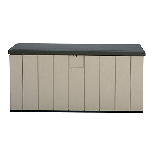 PQXOER Garten und Geräteschrank Außen Storage Box 150-Gallon Allwetter Wasserdichten Outdoor-Locker for Patio Rasen… – Bild 6