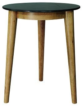 Cucina Round Bar Table Granite Top Solid Oak Amazon Co Uk