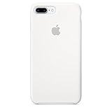Apple Silicone Case for iPhone 7 Plus - White