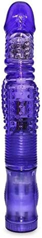 12 Speeds Thrusting Rotating Viberate Large Size Rabbit Body M-a-s-s-a-g-e-r for Women Pleasure (Purple)