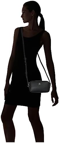 Donna Borsa a Tracolla Emblem Camera Bag Piccola, Nero (Black), Taglia Unica