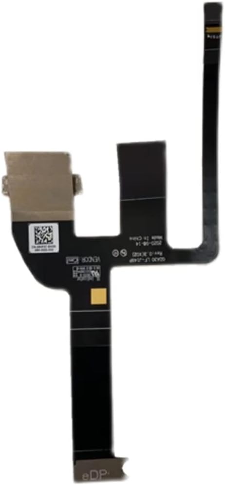 fqparts Laptop Screen Display Video Flex Cable for DELL XPS 13 9310 08HF57 Black
