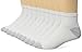 Hanes Men's 10-Pack Athletic Reinforced Toe and Heel Ankle Socks