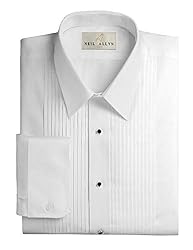 NEIL ALLYN Men's Slim FIT Lay-Down Collar