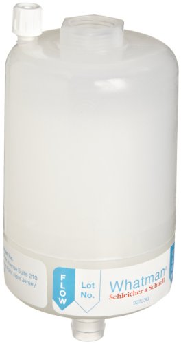 Whatman 2713 Polycap HD 75 Polypropylene Capsule Filter with HB Inlet and SB Outlet, 60 psi Maximum Pressure, 10.0 Micron (Pack of 5)