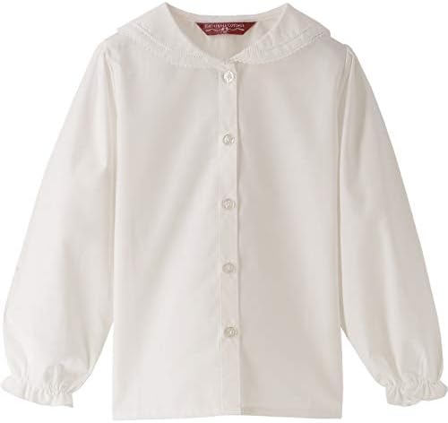 Catherine Cottage 子供服 女の子 シャツ M0006 日本製フォーマルレース襟ブラウス Tak