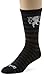 SockGuy Men's Medieval Unicorn 6 Inch Socks, Black, Large/X-Large
