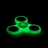 Focus Spinner - (4 Colors) Fidget Spinner Toy For Anxiety Stress Relief Attention Focus For Children / Adult Gift ADHD (Glow in Dark)