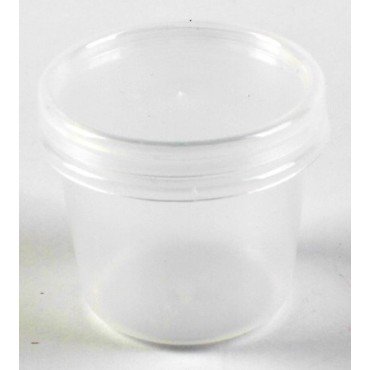 Stay Fresh 6 Piece Leak Proof Salad Dressing Cups, 1 oz, Clear