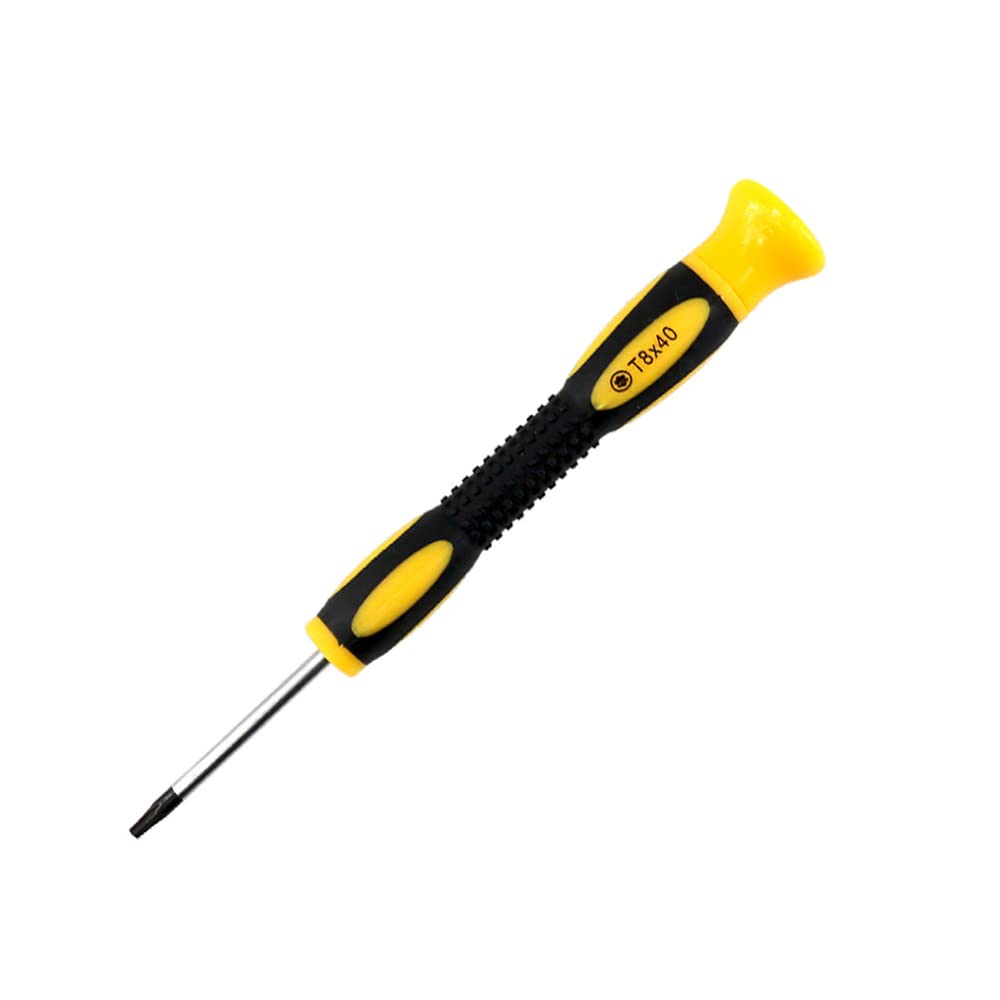 T8H Precision Screwdriver 360 Degree Portable Repair Tool Kit, Non-Slip Design for Toilet Tops, Toilet Seats and Top Fixing Hinges with Hole