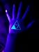 Triangle Bulbs 13 Watt Spiral Energy Saving CFL Light Bulb Medium Base Ultra Violet UV Blacklight Blue,