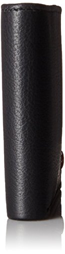 Alpine Swiss Men's Genuine Leather Wallet Slim Flip-out Bifold Black