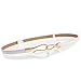 Nanxson Women's Leather Belt Thin Hook Waist Belt Skinny Belt for Jeans Dress PDW0002