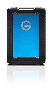 Image of G-Technology 1TB ArmorATD All-Terrain Portable External Hard Drive - USB-C, Thunderbolt 3, USB 3.0 - 0G10433-1