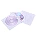 Pacific Mailer Paper CD DVD Disc Sleeves Envelope with Window Cut Out and Flap, Premium Thick [120g Heavy Weight, Pack of 1000]