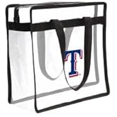WinCraft Texas Rangers Clear Tote Bag, Standard