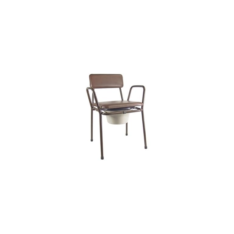 Kent Stacking Commode Chair - MobilityOffers.co.uk