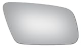 99-04 Audi A6 Right Passenger Convex Replacement Mirror Glass Lens for Heated Auto Dimming Type Mirrors Only