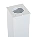 HOMCOM Toilet Paper Cabinet, Small Bathroom Corner Floor Cabinet with Doors and Shelves, Thin Storage Bathroom Organizer for Paper Shampoo, White