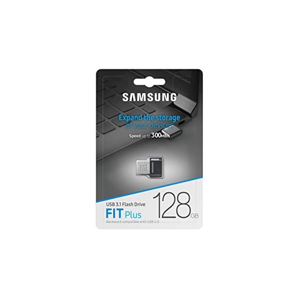 Samsung MUF-128AB/EU FIT Plus 128 GB Typ-A USB 3.1 Flash Drive Schwarz/Weiß – Bild 5