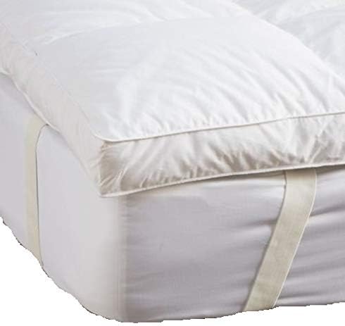 RIDASS Classic Duck Feather & Down Mattress Topper (Small Double(4FT))