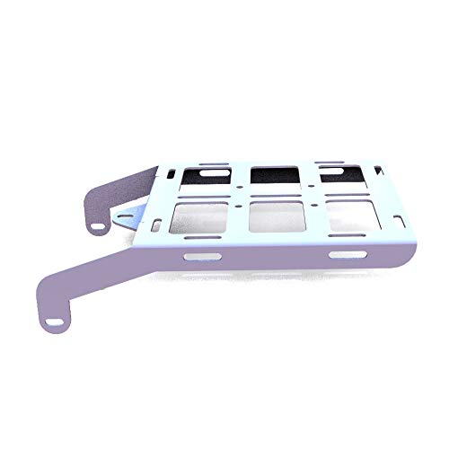 Cargo Rack Luggage Carrier Utility Rear Tail Holder White Powdercoat fits: 93-16 Honda XR650L - Immix Racing - 100-001-white