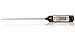 Cookore Instant Read Digital Cooking Thermometer Kitchen Long Probe, Great For Meat, Indoor & Outdoor BBQ Grill, Candy, Bread, Milk, Baby Bottle, Bath Water, Pool Temperature - Black