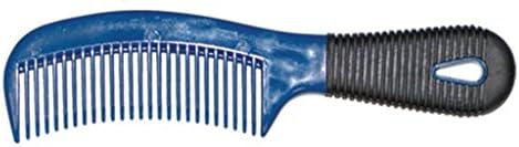 Horse Mane & Tail Comb, 8" Blue