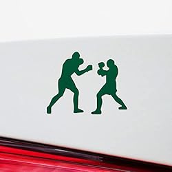 Transparent Decal Stickers of Boxers Boxing