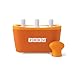 Zoku Quick Pop Maker, Make Popsicles in as Little as 7 Minutes on your Countertop, Orange