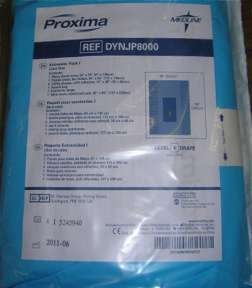 Medline DYNJP8000 Sterile Extremity Surgical Pack I, Eclipse (Pack of 5)