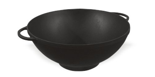 Kasan WOK aus Gusseisen ohne Deckel 5,5 Liter