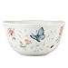 Lenox Butterfly Meadow Bowls, 12-Ounce, Set of 4, White -