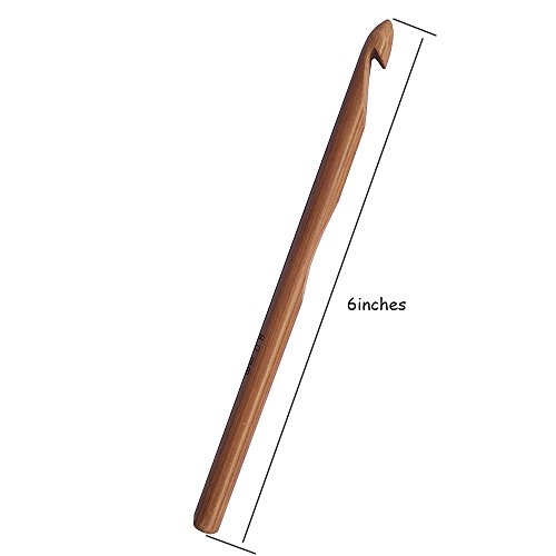 1 Bamboo+Crochet+Needle+Knitting+Diameters
