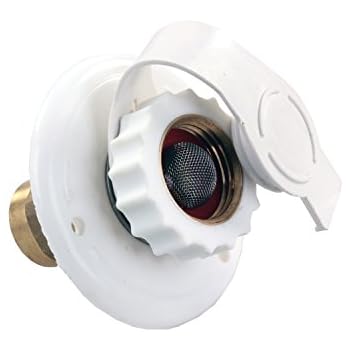 JR Products 62135 Plastic City Water Flange - 12