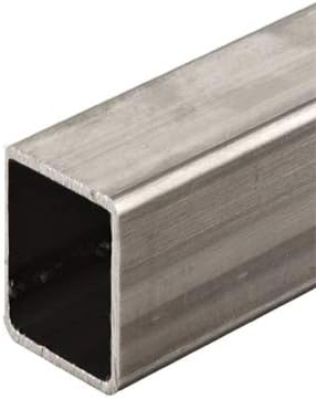 304 Stainless Steel Square Tube 304 Square Tubing & 304 Square Steel Pipes Length 12inch 30mmx30mm Thick 3mm