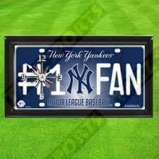 YANKEES CLOCK - BY TAGZ SPORTS