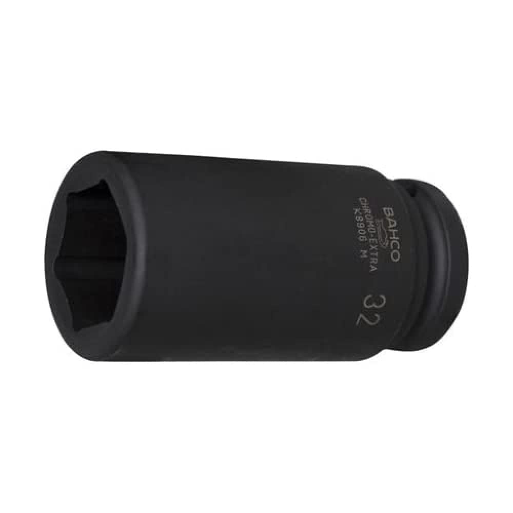 Bahco K9506Z-1.13/16 6 Edge Hexagon Socket, Black, 1 13/16-Inch