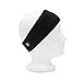 GearTop Headbands for Men & Women, Sweatband, Dust Mask, Multi-Functional Headband for Yoga, Workout, Crossfit, Running, Sports & Outdoors - Elastic, Sweat-Wicking, Breathable, Cooling (Black)