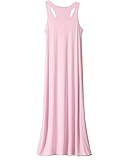 Thiness Women's Stretch Cotton Casual Summer Tank Sleeveless Long Maxi Dress