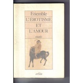 L'érotisme et l'amour