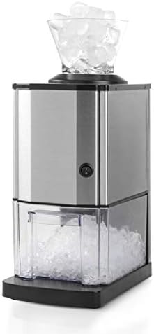 Ice Crusher Juicer Electic Ice Shaver Machine Crushed Ice for Cocktails Smoothies Stainless Steel Snow Cone Maker Soymilk Machine for Home and Commerical Use