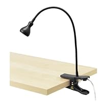 Ikea 801.696.36 Jansjo LED Clamp Spotlight, Black