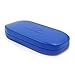 Ultrathin Slim CLIP ON CASE for Eyeglass Sun Clip ons | Men & Women | Hard Case- AS510 Blue with Microfiber cleaning cloth
