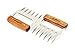 GASTRONOMO Metal Meat Claws With Stainless Steel Bear Shredder Paws for Shredding, Pulling, Handling Chicken, Pulled Pork, Turkey & Brisket - Wooden Handle BBQ Meat Shredders