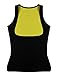 Waist Cincher Tank Top Body Curves Trainer-HAMACTIV No-Zipper Corset Shaper for Weight Loss Sport Workout Tummy Fat Burner Adjustable No-Chest Yoga Slimming Clothes Vest