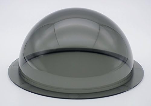 JMX Acrylic/PC CCTV Replacement Tinted Camera Dome Cover Security Camera Housing (5.8 Inches, Smoked)