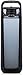 KOR ONE BPA Free Clear Reusable Water Bottle I 750mL I 25 Oz I Safe & Non-Toxic I Sustainable & Eco-Friendly I Leak Proof I One Click Cap w/ Handle I Wide Mouth I Great for Travel & Workouts