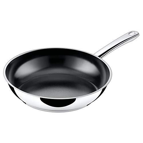 Silit Talis Keramikpfanne 24cm, Bratpfanne Induktion beschichtet, für alle Herdaten geeignet, lange Wärmespeicherung, Keramikbeschichtung, backofenfes